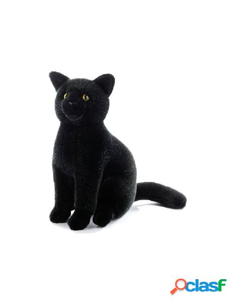 Bombay gatto nero l 30 cm.