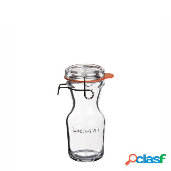 Bormioli Luigi Lock Eat Set 6 Caraffe 0,25L Con Tappo