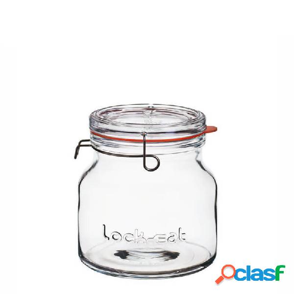 Bormioli Luigi Lock Eat Set 6 Vasi 1,5L Con Tappo Ermetico