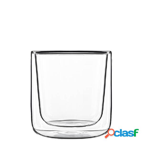 Bormioli Luigi Thermic Glass Cylindrical Set 2 Bicchieri 24