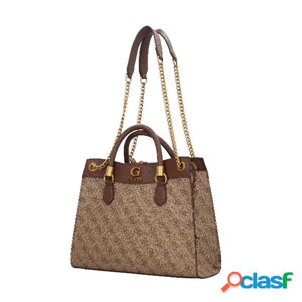 Borsa a mano Guess latte logo/brown HWSB87 35070