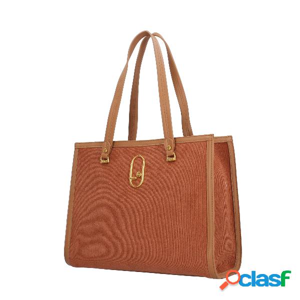 Borsa a spalla Liu Jo suede NF2225T6285