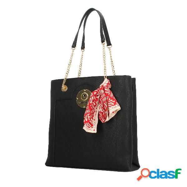 Borsa a spalla Love Moschino nero JC4134PP1FLP0000