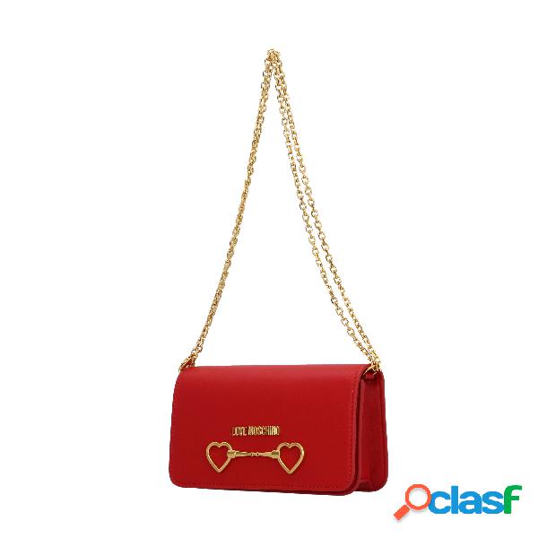 Borsa a tracolla Love Moschino rosso JC5662PP1FLC0500