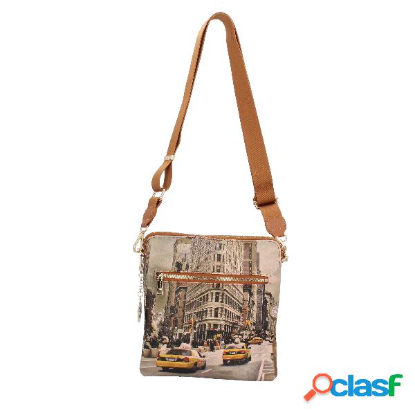 Borsa a tracolla Y not? nyc multicolore YES-314