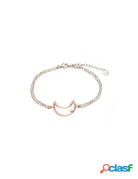 Bracciale JACK & CO. Fil Rouge in argento con zirconi -