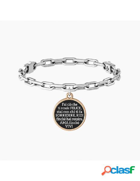 Bracciale KIDULT FAMILY in acciaio 316L 731924 FIGLIA