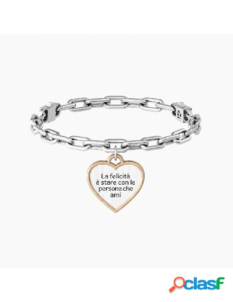 Bracciale KIDULT FAMILY in acciaio 316L - 731944