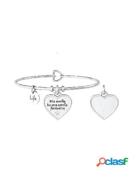 Bracciale KIDULT FAMILY in acciaio 316L 732020 SORELLA