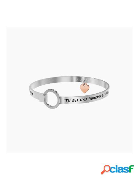 Bracciale KIDULT LOVE in Acciaio 731058 SEI UNA PERSONA DI