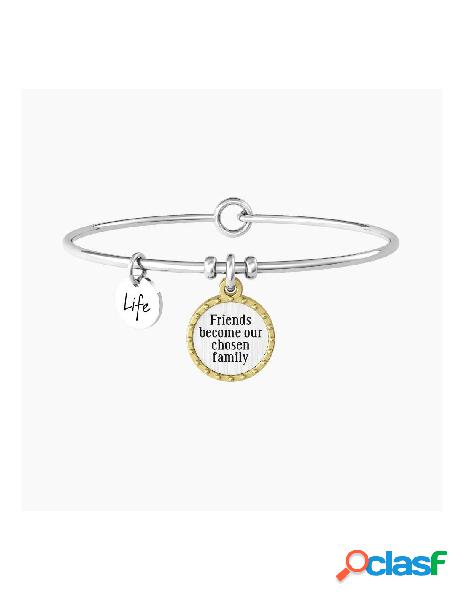 Bracciale KIDULT LOVE in Acciaio 732082 AMICI