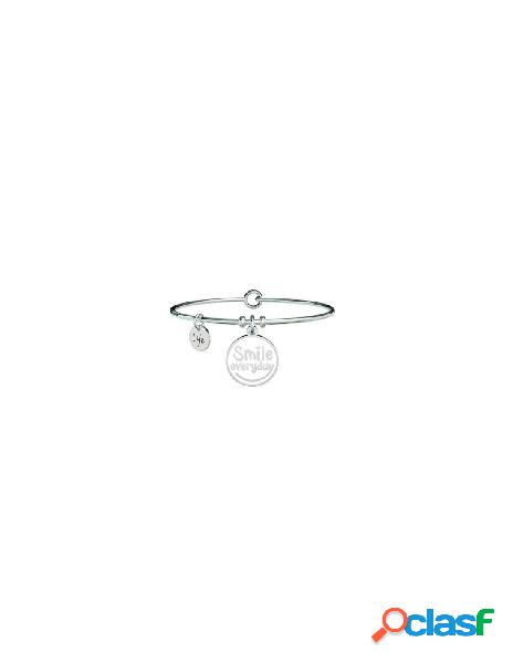 Bracciale KIDULT PHILOSOPHY in acciaio 316L - 731612 SMILE