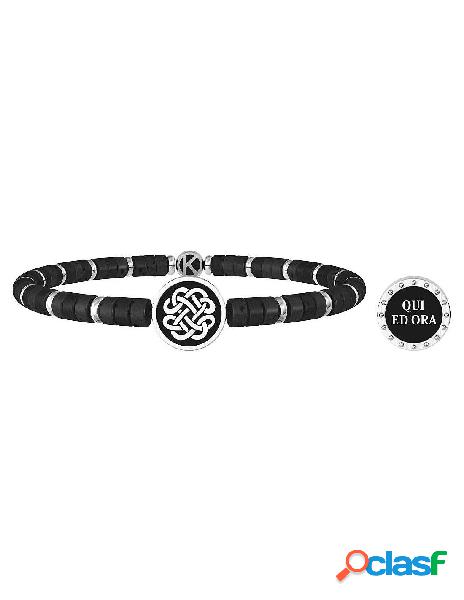 Bracciale KIDULT UOMO SYMBOLS in acciaio 316L 732053 NODO