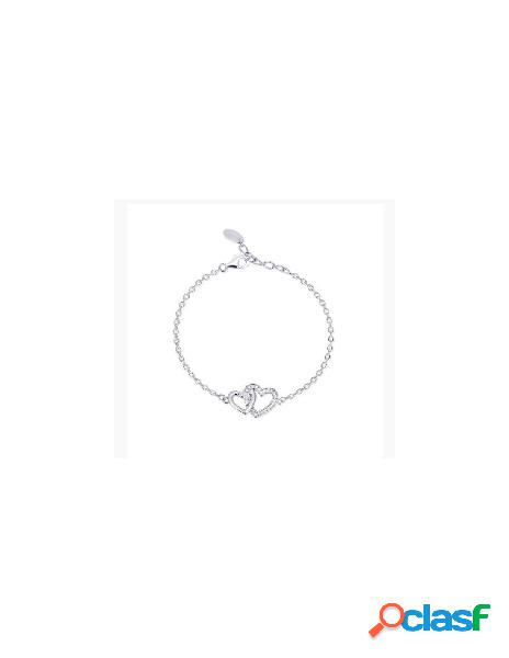 Bracciale MABINA in argento 925 e zirconi - 533191 Cuori