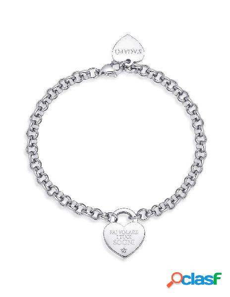 Bracciale SAGAPO BE MY ALWAYS Acciaio 316L SBM78 Sogni