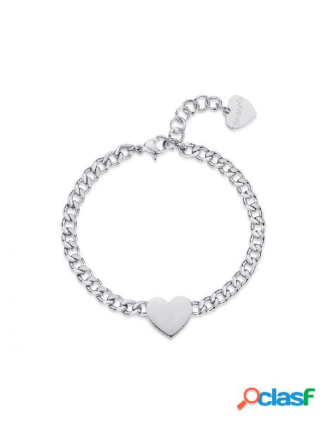 Bracciale SAGAPO MY LOVE Acciaio 316L SYL13 Silver