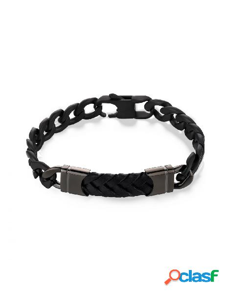 Bracciale SAGAPO Uomo PARKOUR Acciaio 316L SKR17