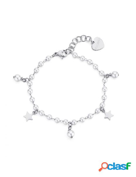 Bracciale SAGAPO WISDOM Acciaio 316L SWI11 Silver