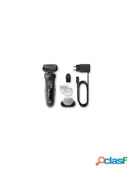 Braun - rasoio barba braun 51 w1600s serie 5 easyclean white