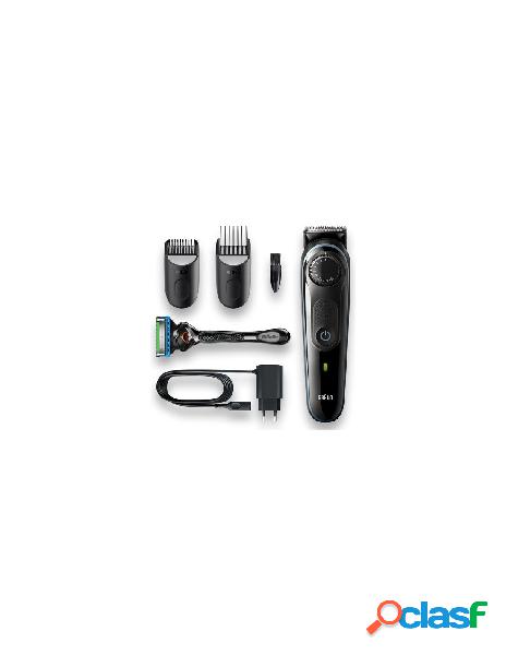 Braun - regolabarba braun bt5340 beardtrimmer 5 black e blue