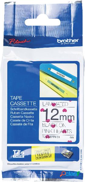 Brother TZe-MPPH31 Etichette Colore Nastro: Bianco (con