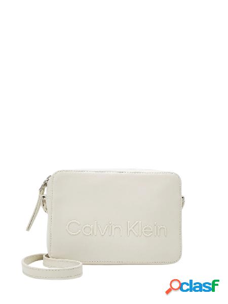 CALVIN KLEIN Borsa a tracolla Set Camera Bag Ecrù