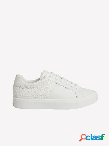 CALVIN KLEIN JEANS Sneakers VULC LACE UP BIANCO