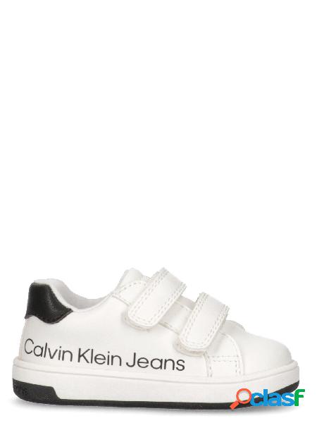 CALVIN KLEIN JEANS Sneakers bassa con chiusura a strappi