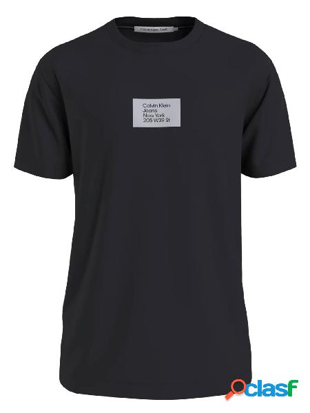 CALVIN KLEIN JEANS T-shirt a manica corta Colored address