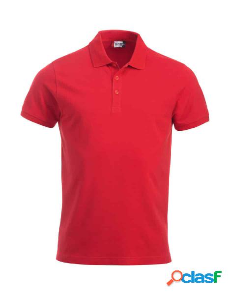 CLIQUE - Polo Classic Lincoln rosso