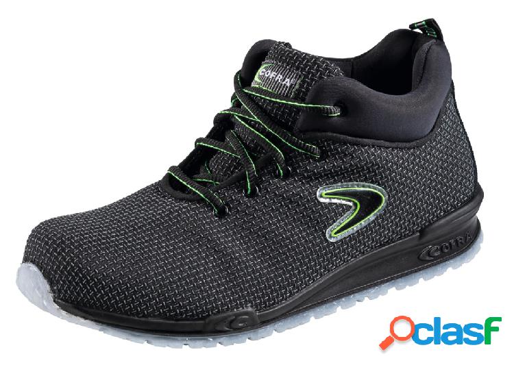 COFRA - Calzatura alta con lacci nero Youth S3 SRC