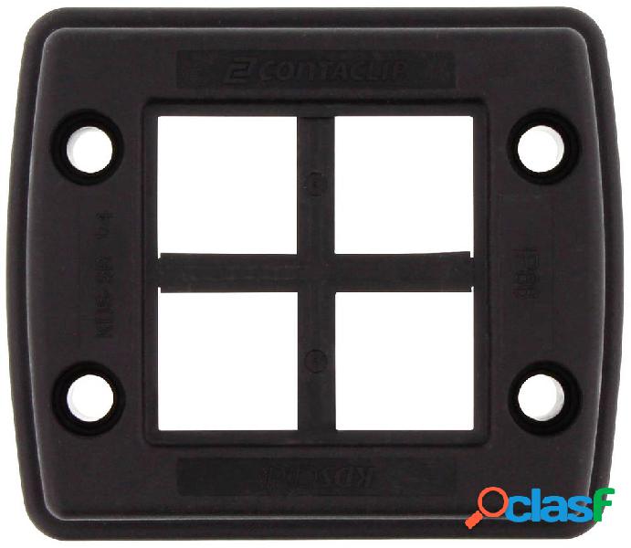 CONTA-CLIP KDS-Set 1-4 BK Passacavo Poliammide 6.6 Nero 1