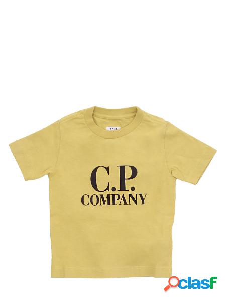 CP COMPANY T-shirt Manica Corta Bambino Oro