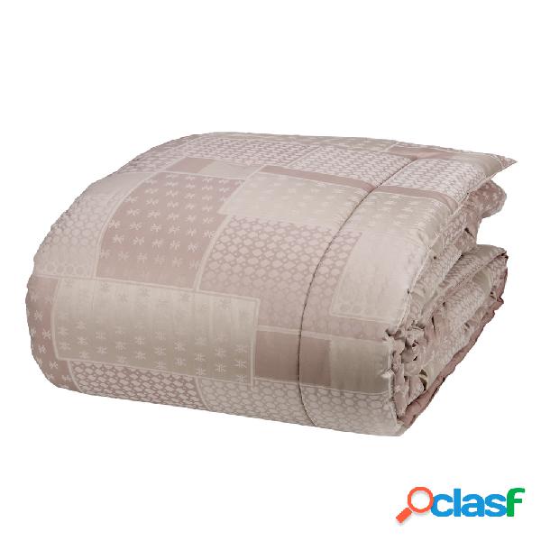 CRISTALLI Trapunta 200gr/mq -2 piazze-ROSA BOHO