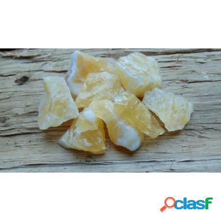 Calcite gialla grezza cristallo minerale chakra gemma
