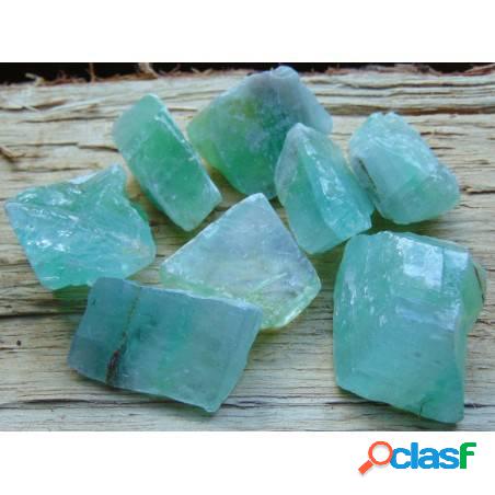 Calcite verde grezzo cristallo chakra minerale gemma pezzo