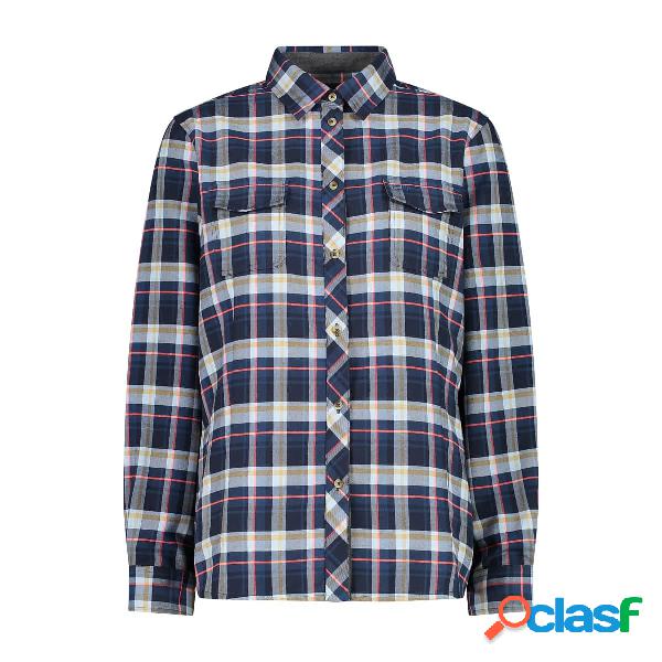 Camicia Cmp Dry Function (Colore: blue ink-crista, Taglia: