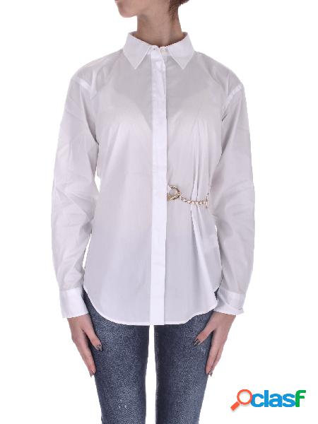 Camicia Donna RALPH LAUREN Bianco Blusa con catena