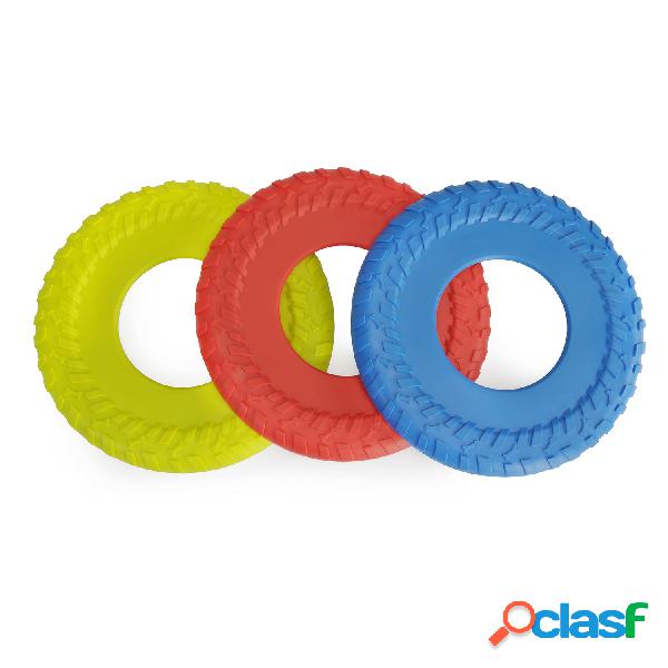 Camon Gioco Frisbee colorato con pneumatico disegnato per