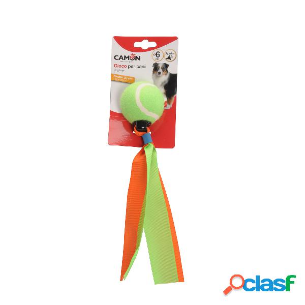 Camon Palla da Tennis con Squeaker per Cani 30 cm