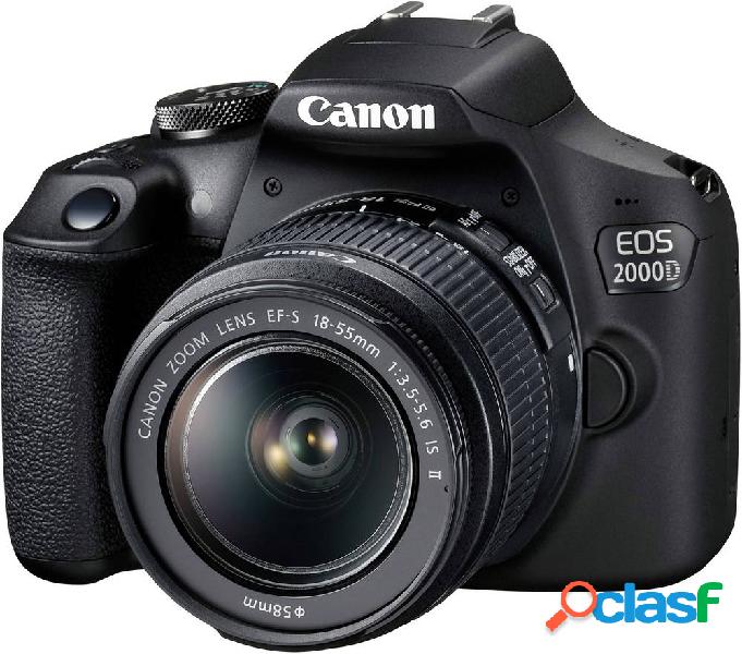 Canon EOS-2000D Fotocamera digitale reflex incl. EF-S 18-55