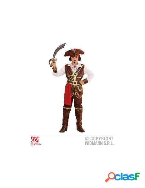 Capitano pirata dei caraibi (camicia con gilet, pantaloni