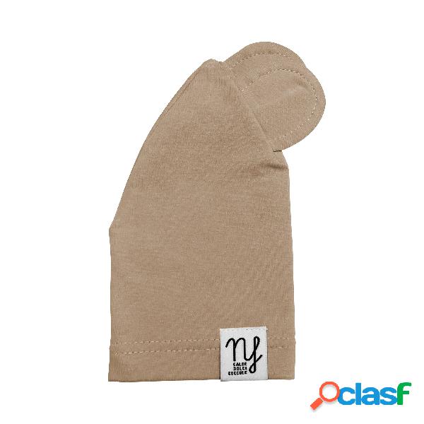 Cappellino Teddy Nannafrufrù Beige mis.M