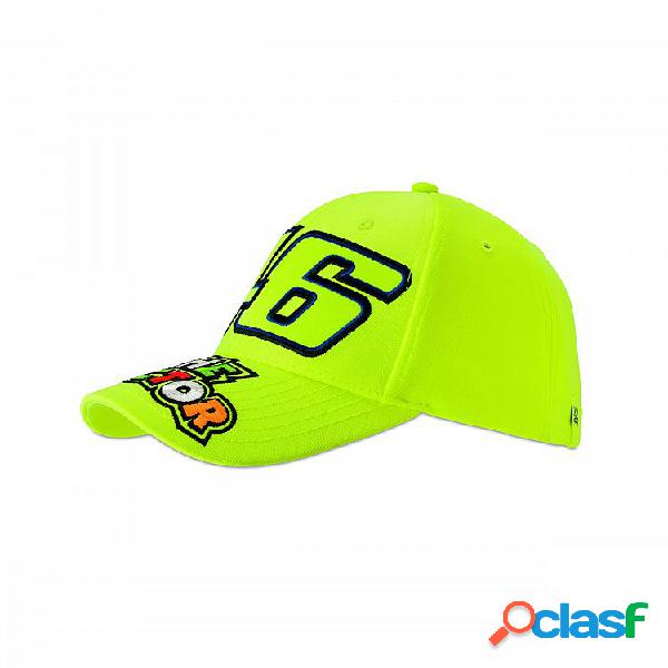 Cappellino bambino VR46 46 THE DOCTOR Giallo Fluo