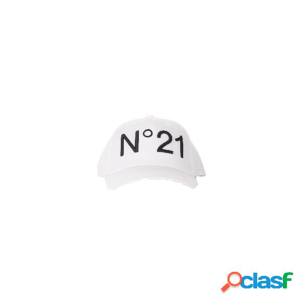 Cappello Unisex Junior N21 Bianco Logo