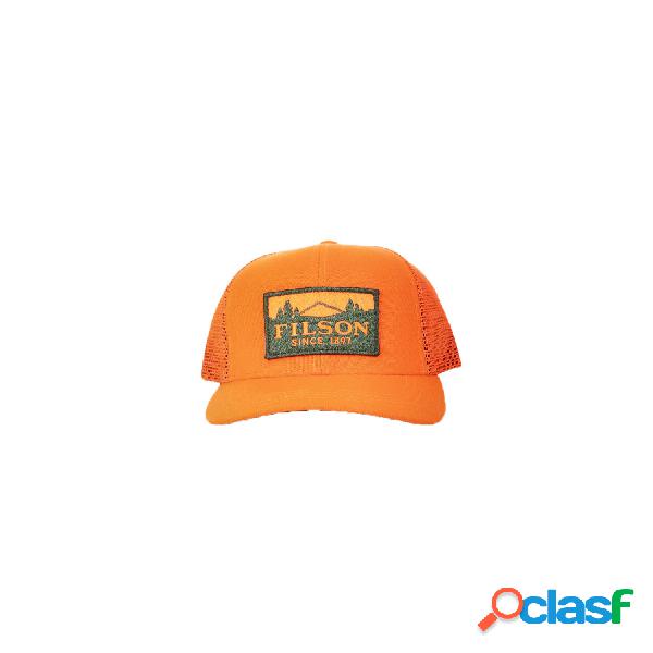 Cappello Uomo FILSON Orange Logger mesh cap