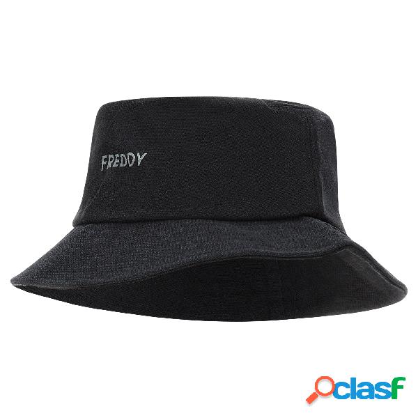 Cappello bucket hat con logo Freddy stampato