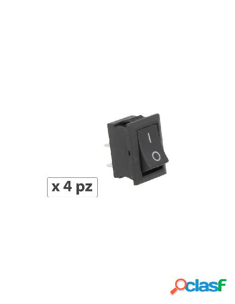 Carall - 4 pz interruttore pulsante bilanciere quadrato