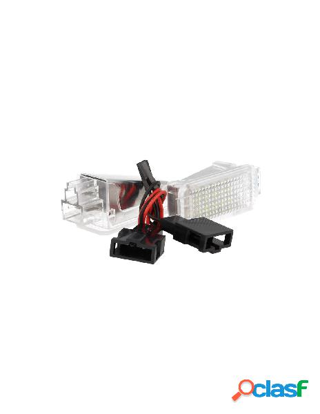 Carall - kit luci portiere a led audi a2 a3 s3 a4 s4 a5 s5