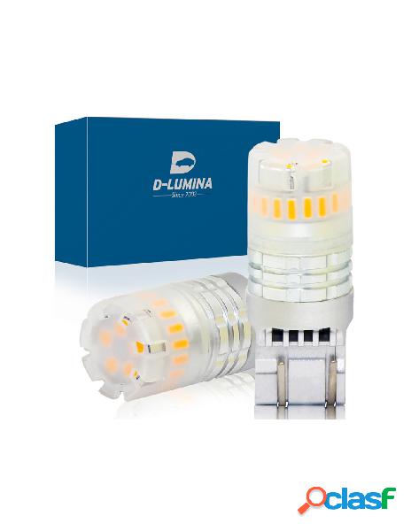 Carall - lampada led t20 7443 7440 canbus arancione ambra